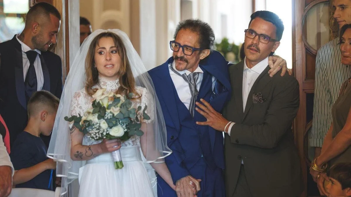 Noemi Protti: “Ciao papà, portarmi all’altare è stato il tuo 90’ minuto. Grazie per sempre”