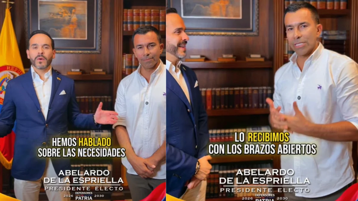 El presidente electo Abelardo de la Espriella se reunió con el gobernador de Cundinamarca, Jorge Emilio Rey: de qué hablaron