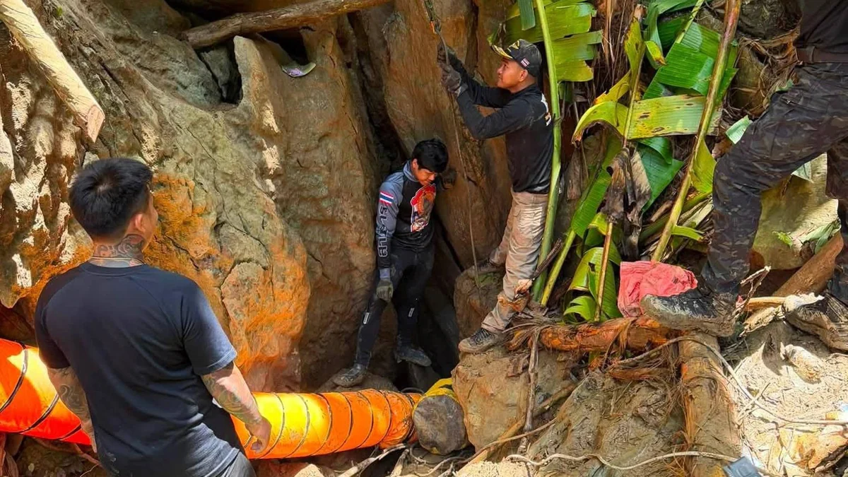 Laos: Sieben Männer stecken weiterhin in überfluteter Höhle fest