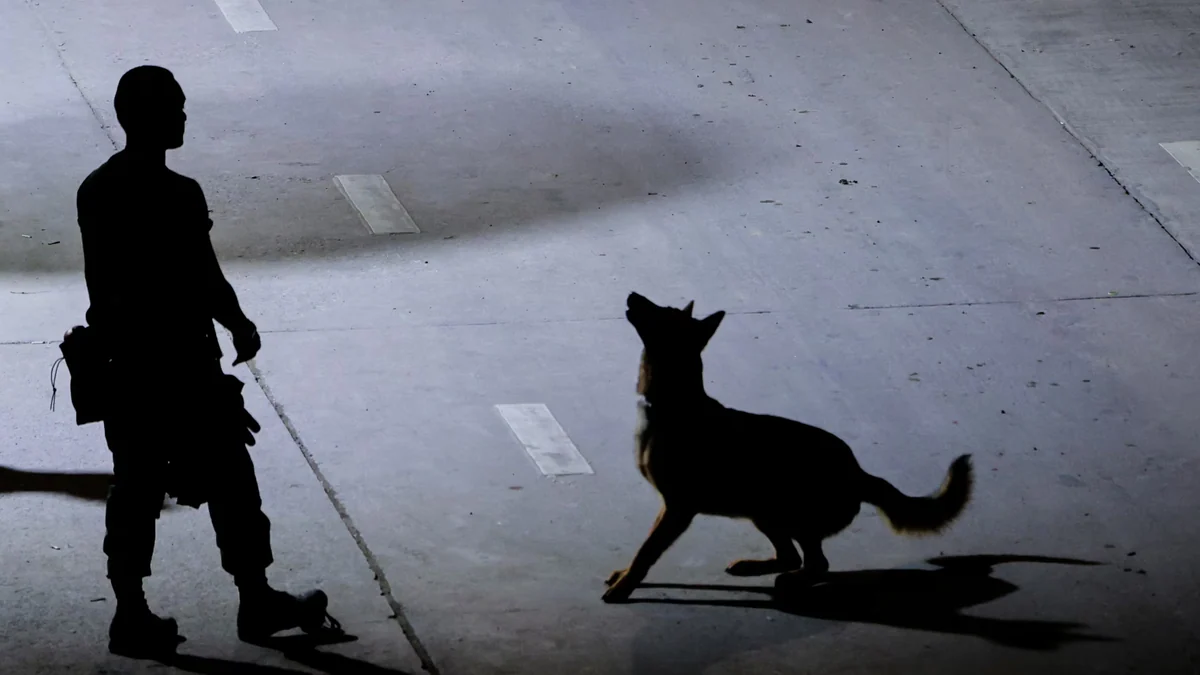 Los guardianes de cuatro patas que blindan el AIFA: así opera la Compañía Canina del Ejército