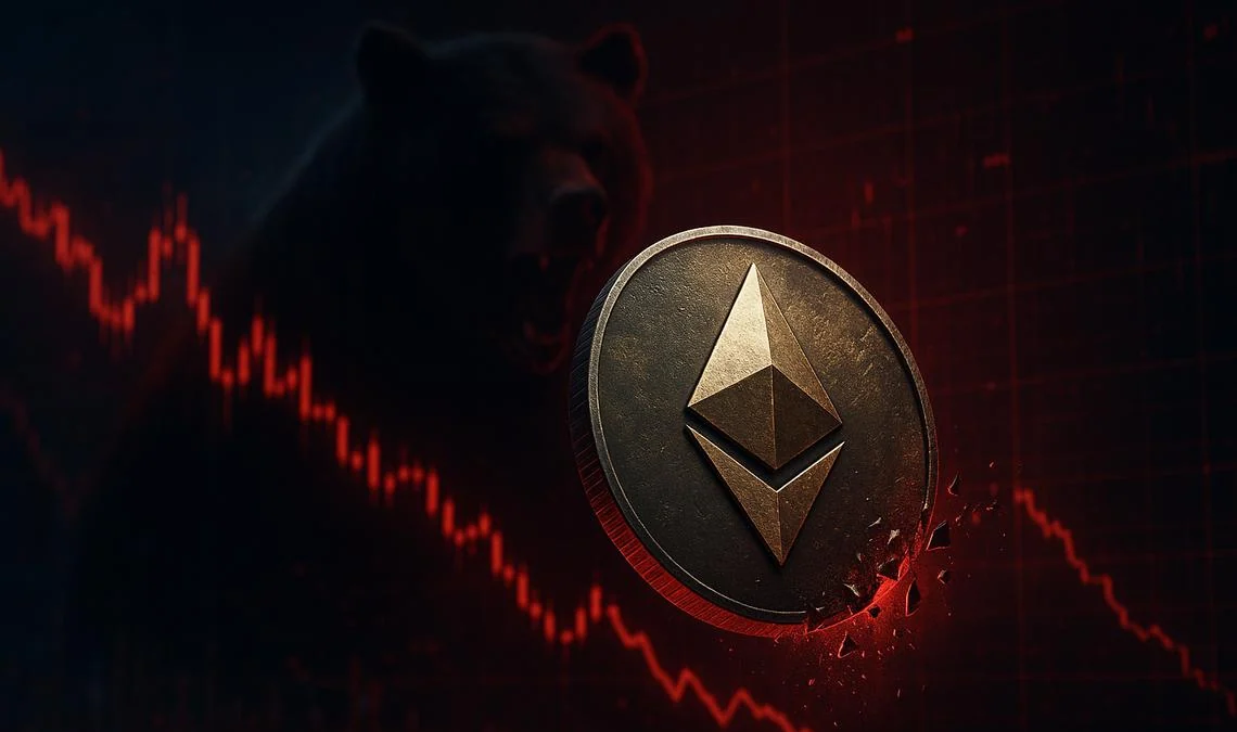 I ribassisti mantengono oggi il prezzo di Ethereum sotto i 2.000 dollari; 1.968 dollari è il prossimo test