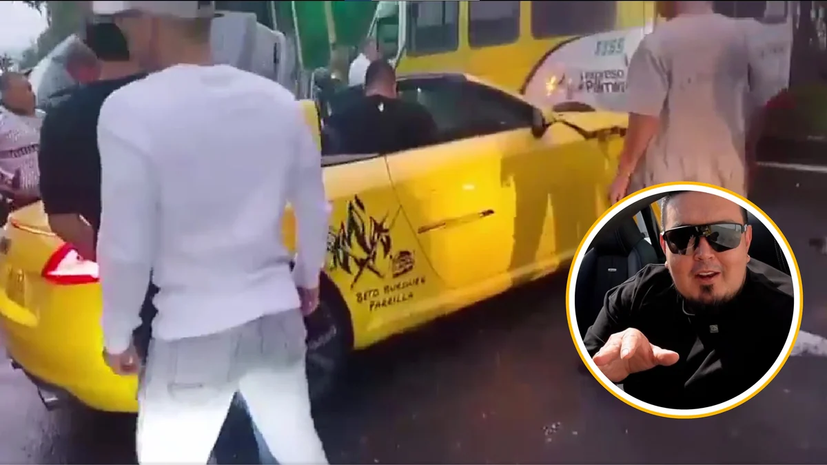Identifican al conductor de carro de lujo en choque en Risaralda que dejó cinco heridos: estaría ebrio y sería dueño de restaurantes