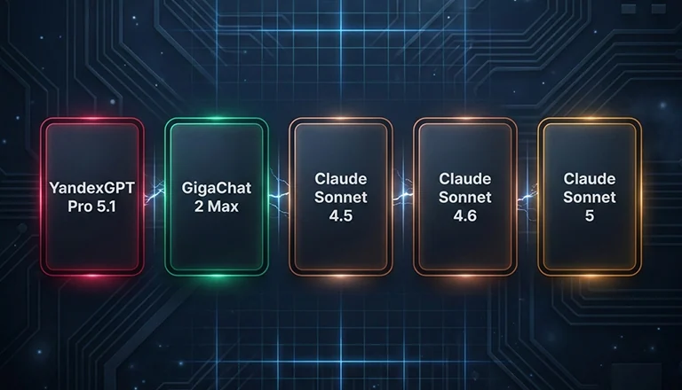 Сравниваем LLM, 12 тестов для среднего класса: три Sonnet против GigaChat 2 MAX и YandexGPT Pro 5.1