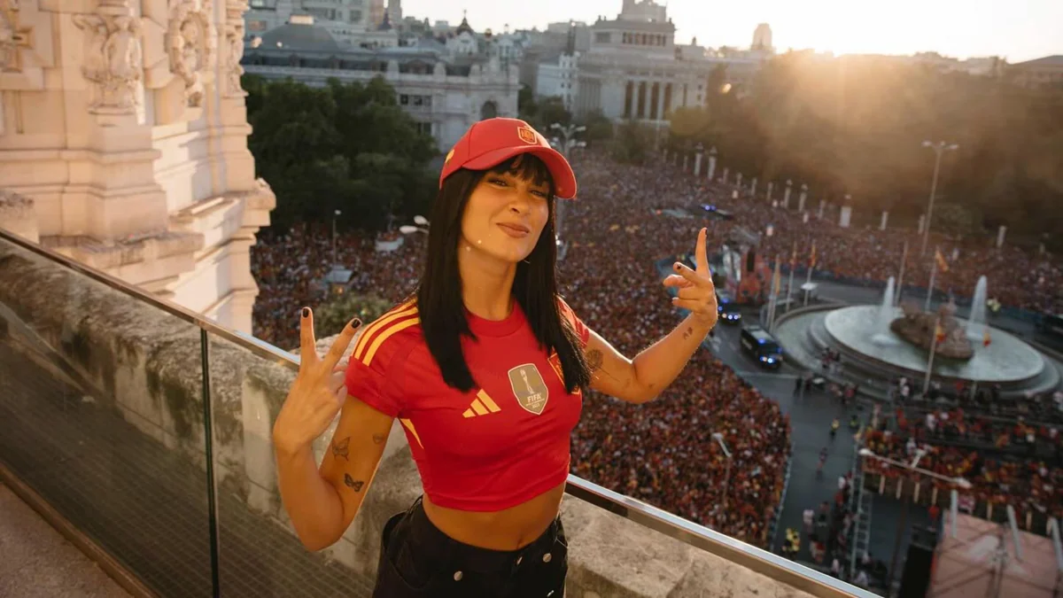 La petición de Aitana a la FIFA para la final del Mundial: “Vaya día del domingo”