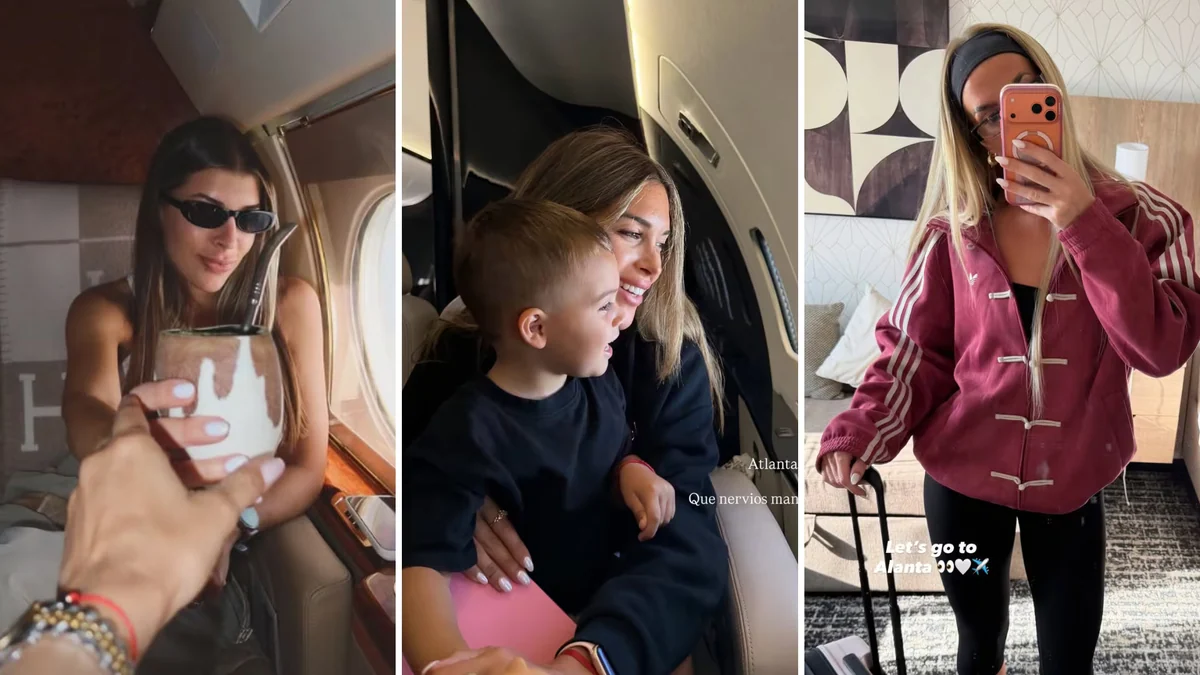 Las parejas de la Scaloneta comenzaron a llegar a Atlanta para la semifinal del Mundial