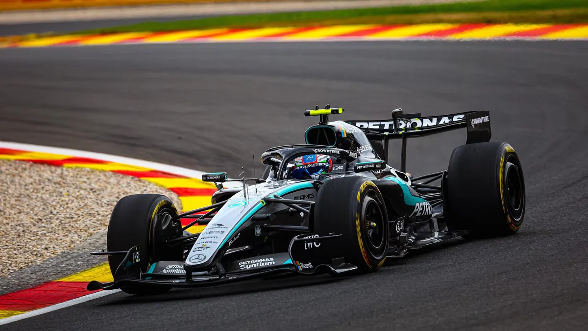 El italiano Kimi Antonelli firma otra 'pole' sólida en Spa-Francorchamps
