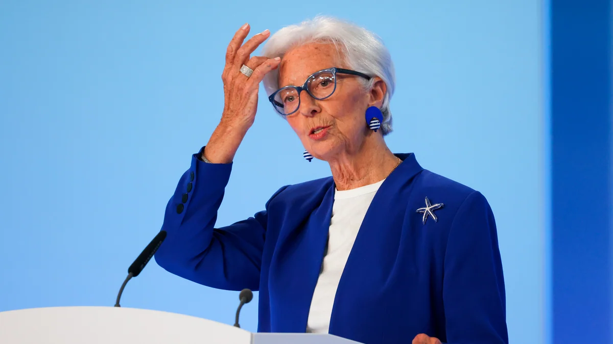 Las dos claves que decidirían la salida de Lagarde del BCE