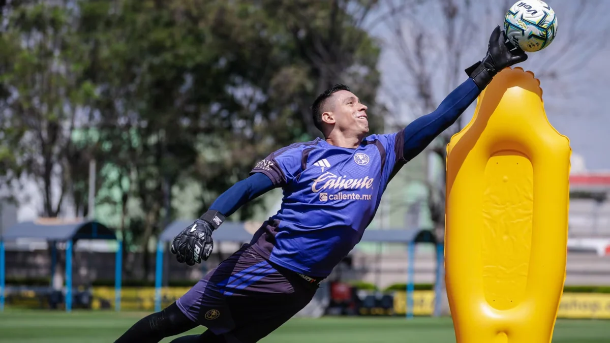 América presume entrenamiento de Luis Ángel Malagón después de 4 meses fuera de las canchas | Video