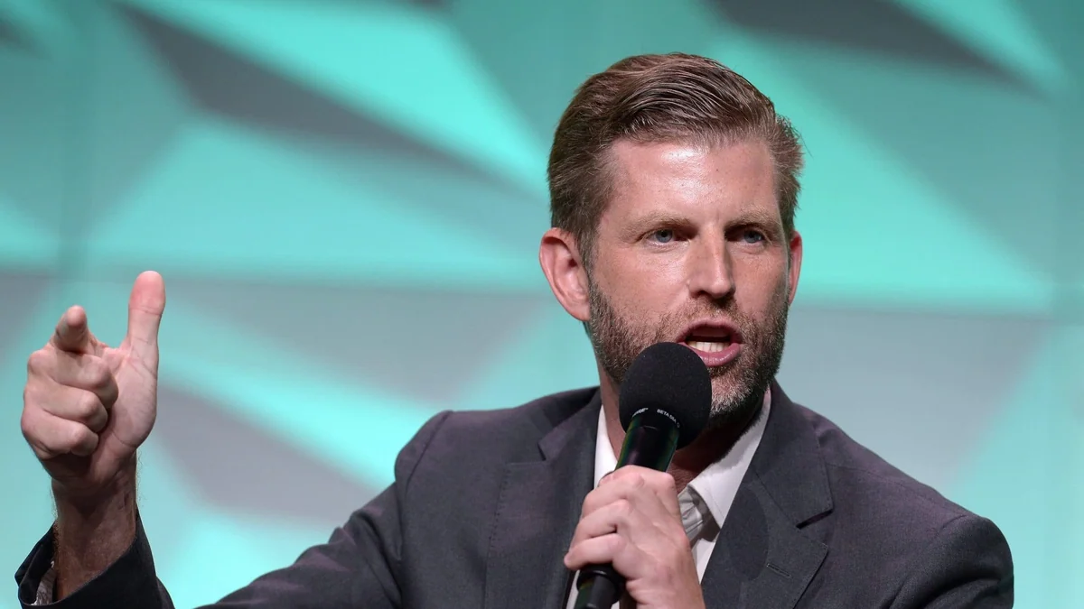 Nach Bitcoin-Kehrtwende: Eric Trump wettert gegen JPMorgan