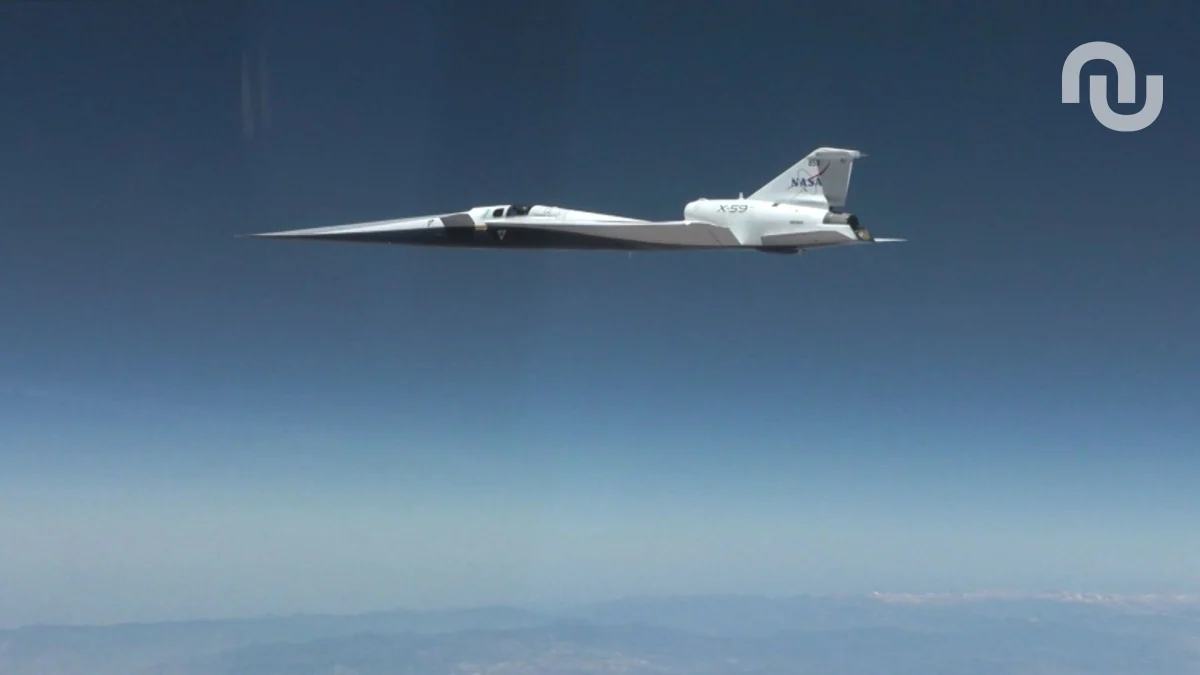L’avion ultra-silencieux de la Nasa passe pour la première fois le mur du son