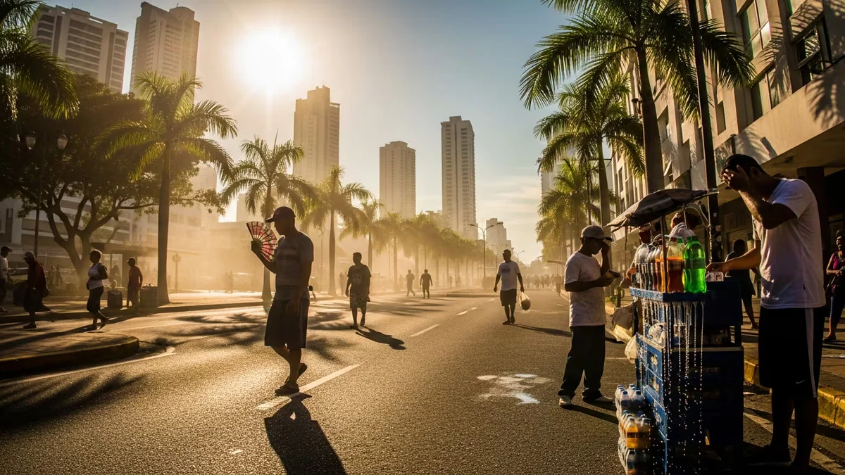 Panamá enfrenta alertas simultáneas por lluvias, calor extremo y fuerte oleaje
