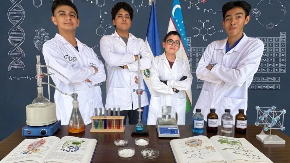 El Salvador suma triunfos en olimpiadas de química, matemáticas y astronomía con el Programa Jóvenes Talento