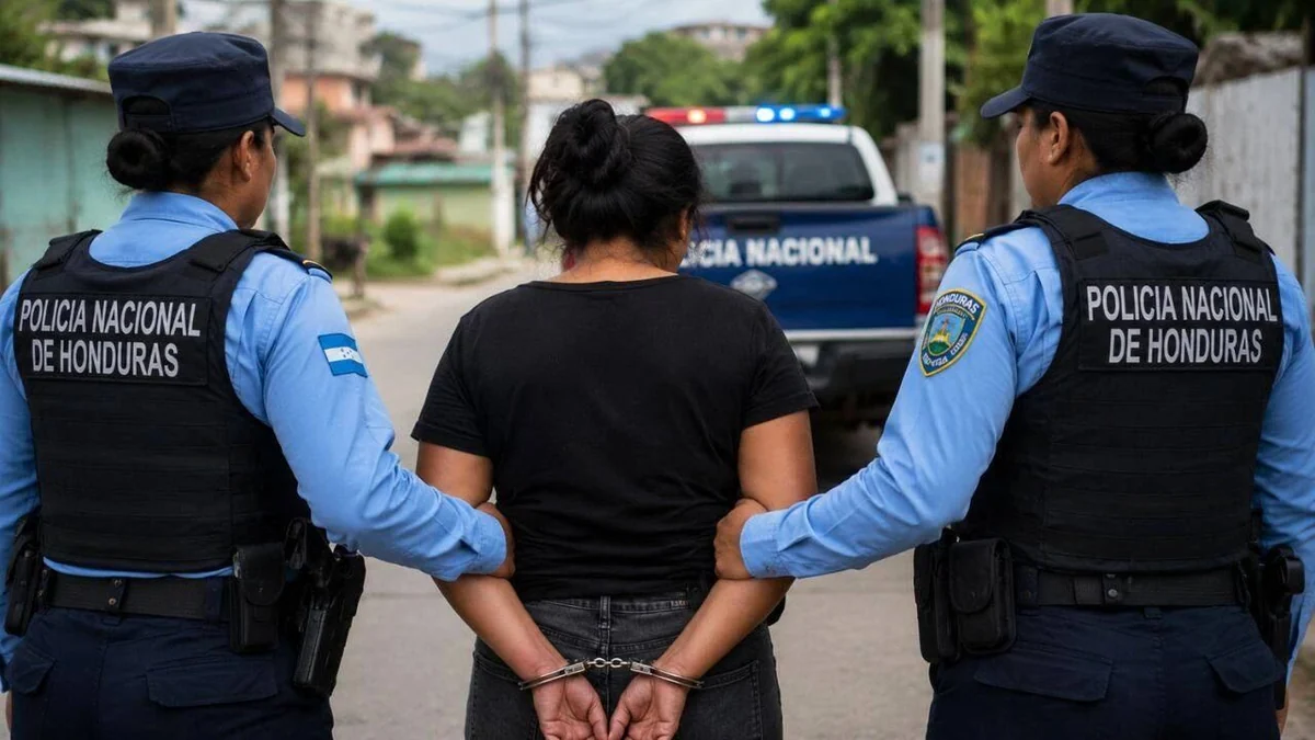 Honduras registra 445 mujeres capturadas por delitos en solo seis meses