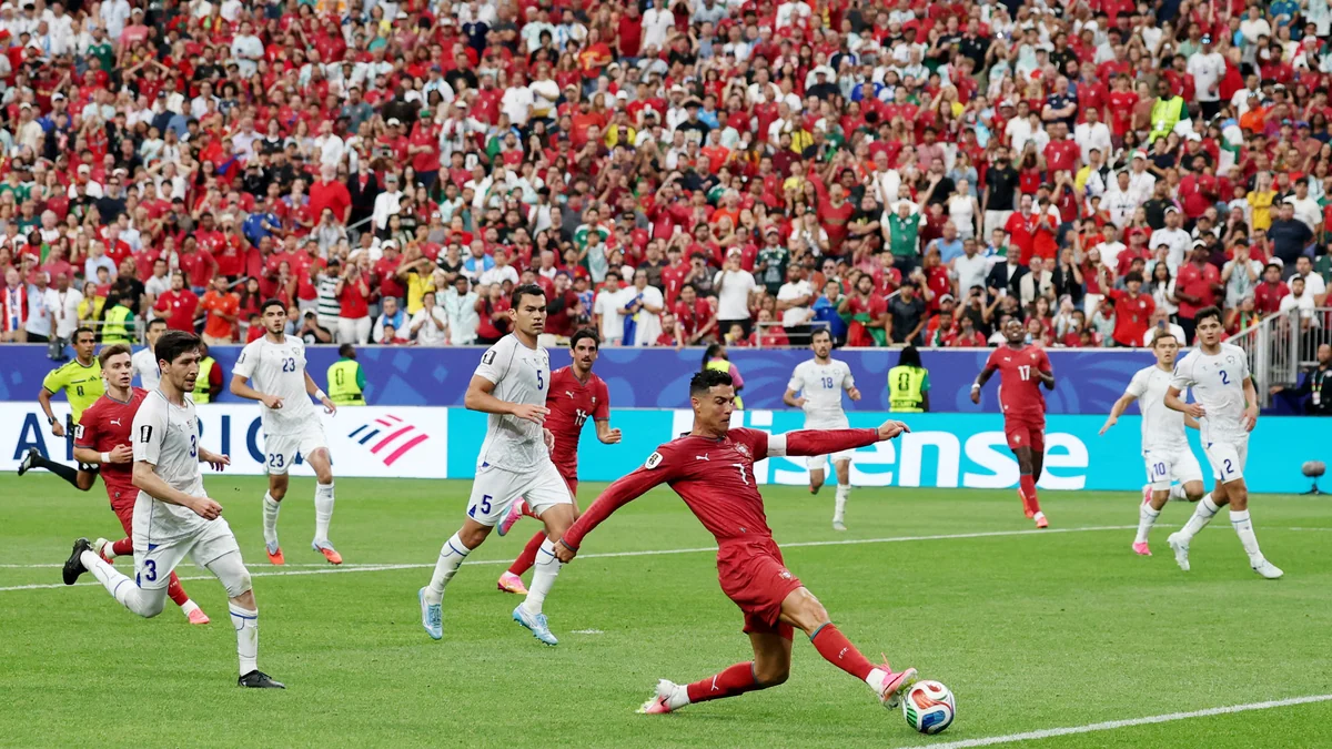 Cristiano Ronaldo se libera y completa la fiesta del Mundial: “¡I’m back!”