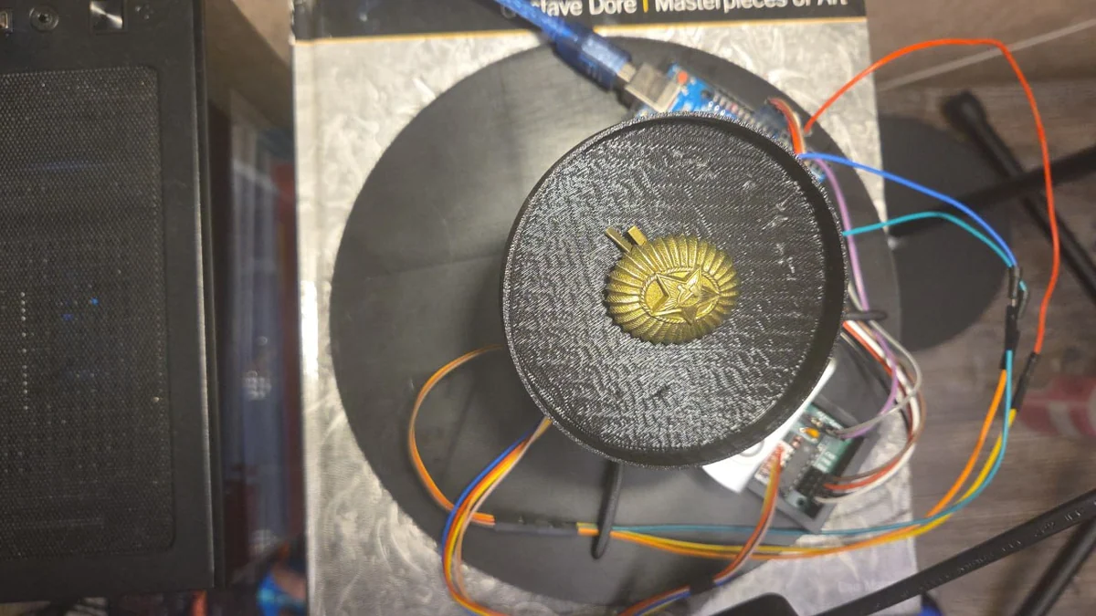 Фотограмметрическая поворотка на Arduino за 2500 рублей
