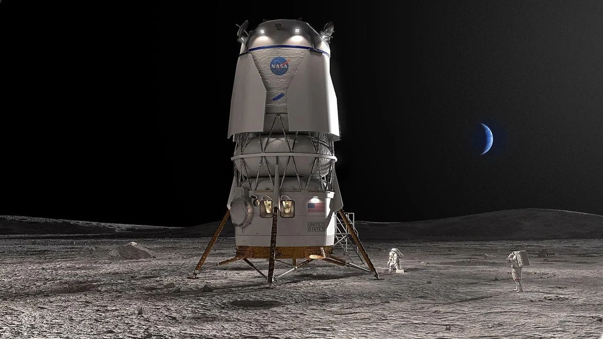 NASA, Blue Origin ay iniş aracı için eğitim sürecini başlatıyor