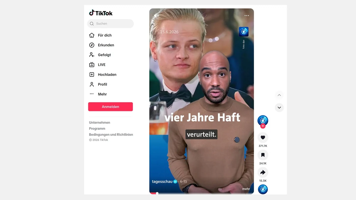 Ungewöhnliche tagesschau-Reichweiten auf TikTok - woran liegt das?