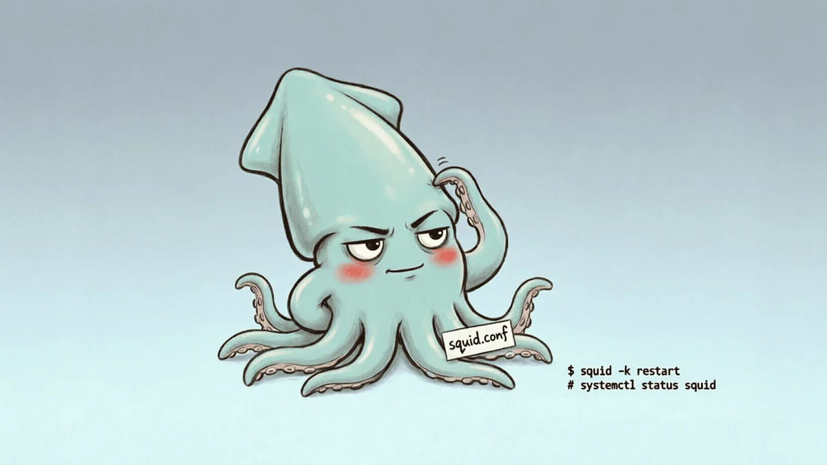 Подробная инструкция по настройке Squid 7.5 (Squid proxy, krb+ldap auth, ssl-bump, log in JSON, delay, cache)