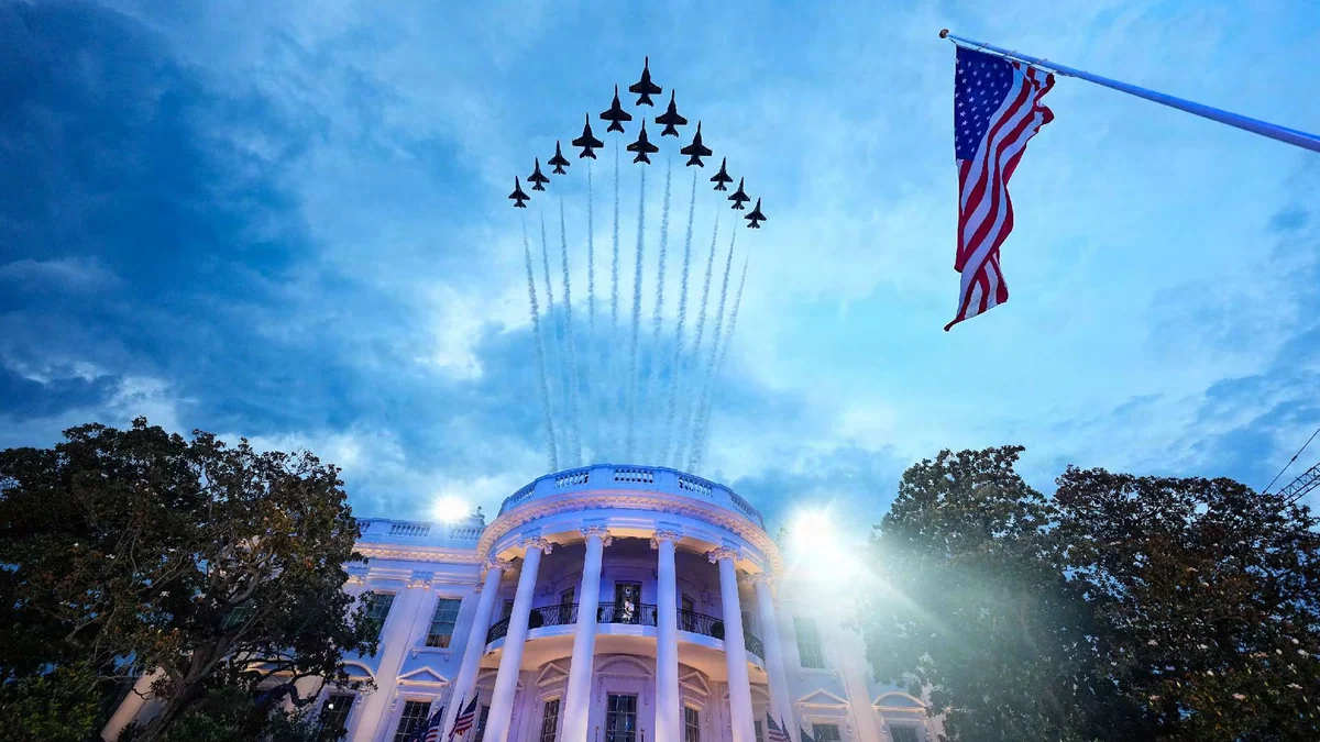 Cronograma del show aéreo en Washington con más de 30 sobrevuelos: guía hora a hora y cómo seguirlo en vivo este 4 de julio