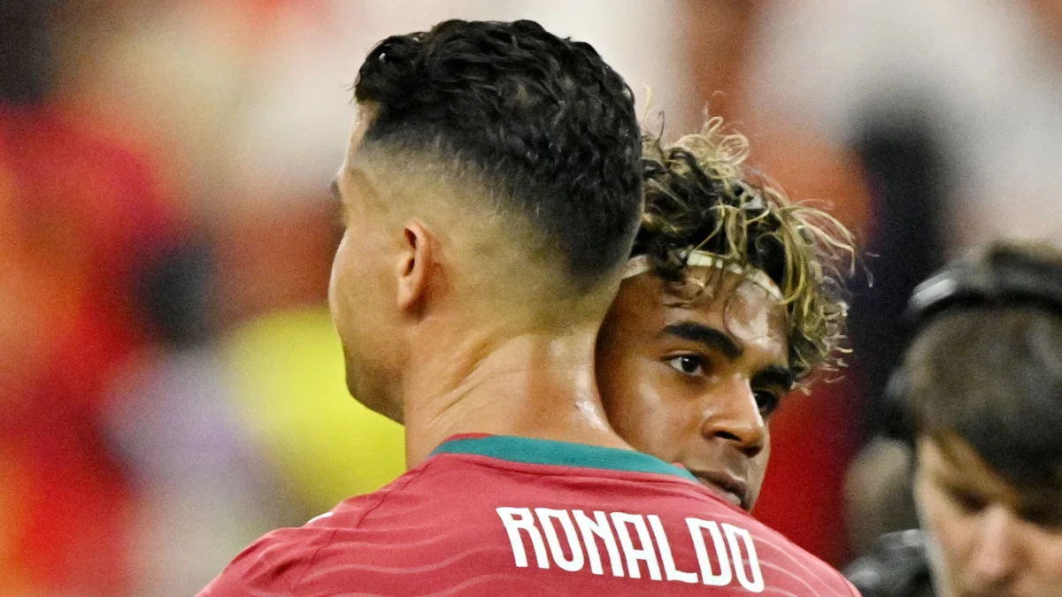 El gesto de Lamine Yamal con Cristiano Ronaldo, quien rompió en llanto tras la eliminación de Portugal del Mundial 2026