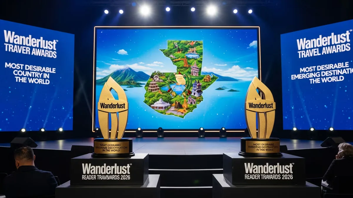 Guatemala fue nominada a los premios Wanderlust 2026 en dos categorías internacionales