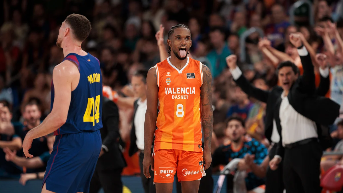 El talento de Jean Montero aplasta el coraje del Barça y el Valencia acaricia la ACB