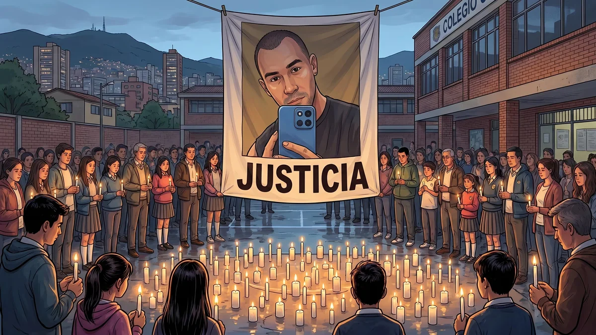 Muerte del profesor Kevin Santiago Ángel: piden esclarecer el misterioso caso y sus allegados convocan una velatón