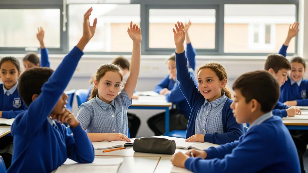 Hacer preguntas en clase mejora el aprendizaje infantil, pero el estrés familiar puede ponerle un freno