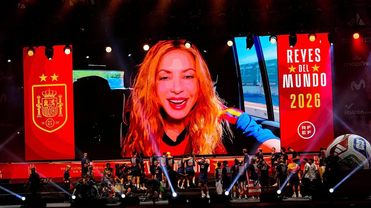 Shakira se cuela en la celebración de 'La Roja' con un emotivo mensaje: "Tenemos un vínculo inquebrantable"