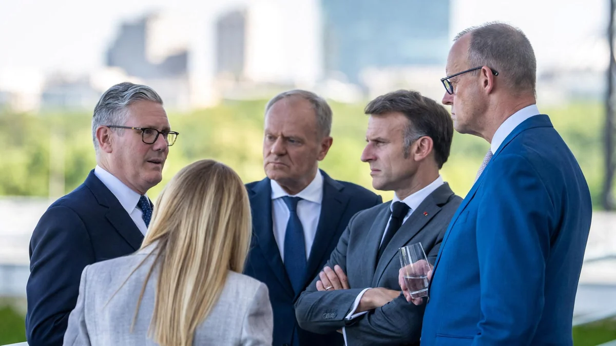 Warme Abschiedsworte für Starmer bei E5-Treffen in Berlin