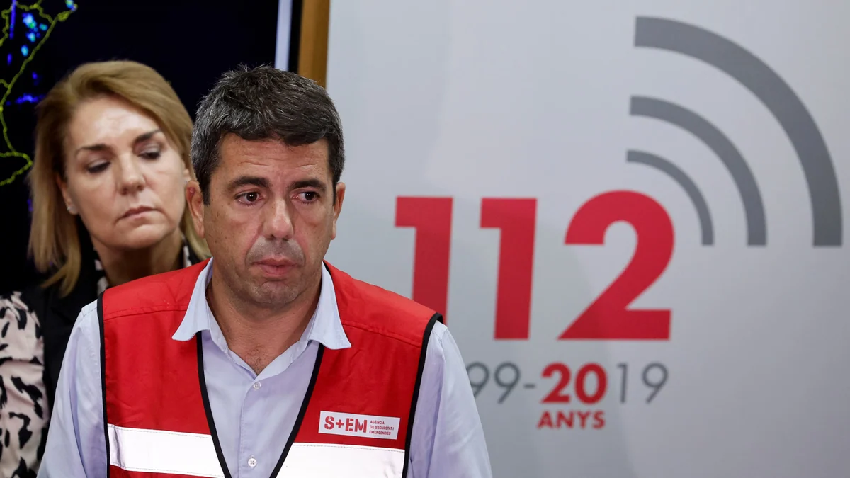El chat de la cúpula de la Generalitat durante la dana revela la desconexión de Mazón y el descontrol de su equipo