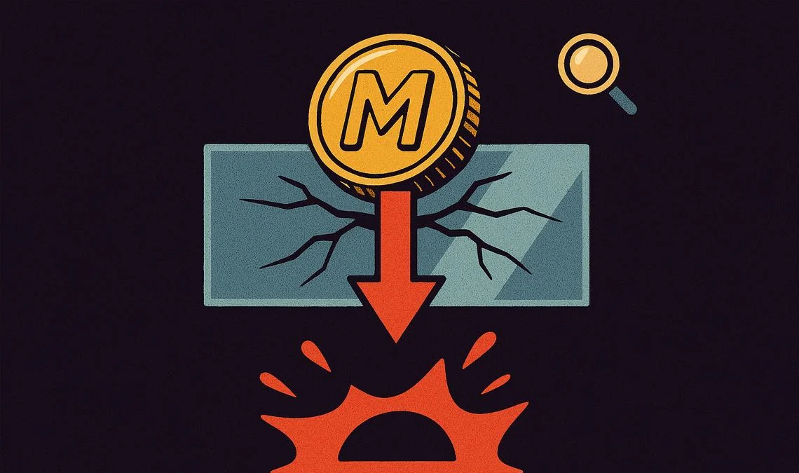 Crollo token MemeCore: $3 miliardi bruciati in 24 ore con soli $21M di volume