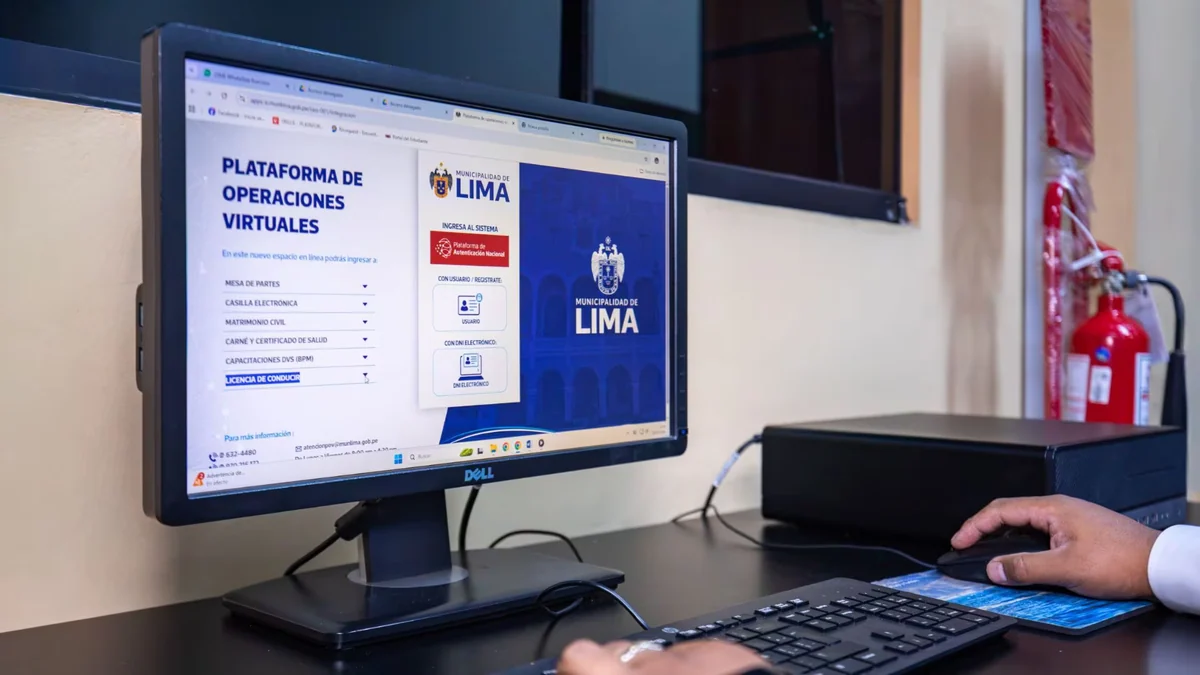 Nueva plataforma virtual agiliza los trámites de licencias de conducir en Lima