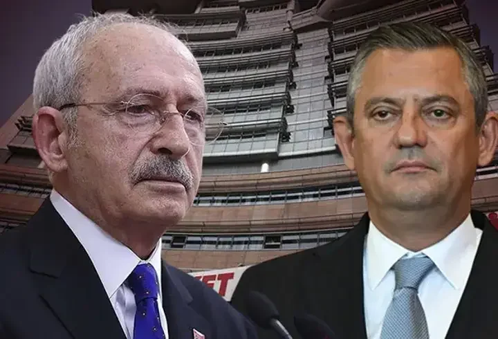 CHP'de iki bayramlaşma: Saat aynı adres farklı! Genel merkezde pankart detayı
