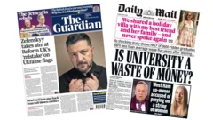 The Papers: 'Israel and Iran step back' and 'Is uni a waste of money?'