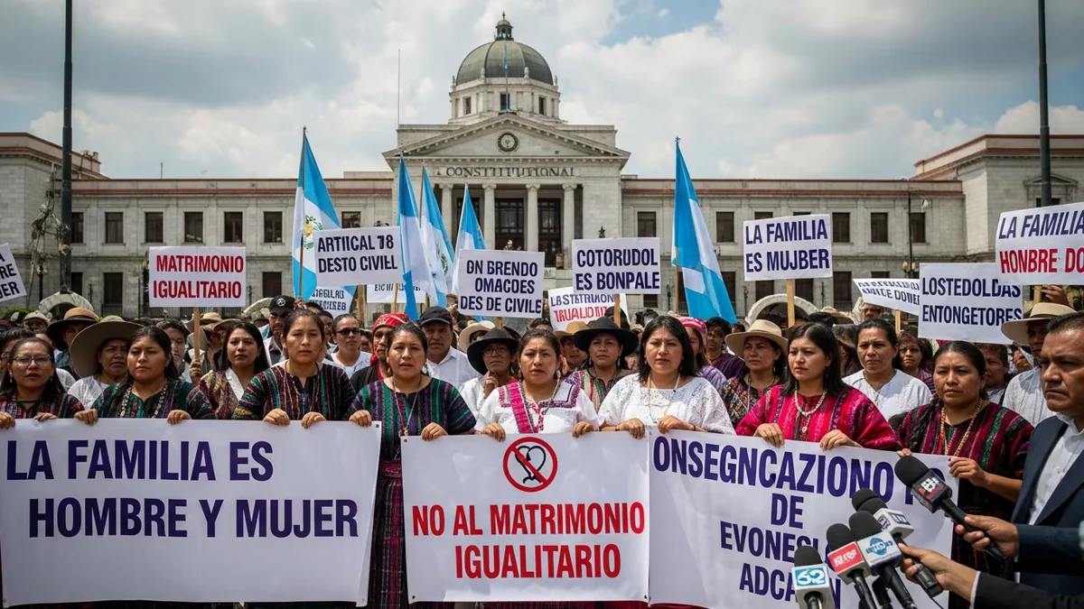 Organizaciones evangélicas rechazan impugnación al artículo 78 del Código Civil con relación al matrimonio igualitario en Guatemala