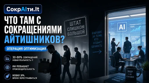 CокрAIти.It: что там с сокращениями айтишников? Операция оптимизация