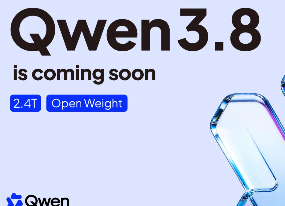 Qwen3.8 обещают почти на уровне Claude. Но бенчмарков пока нет