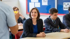 Education secretary says she'll turn Tory leader's insult into a T-shirt