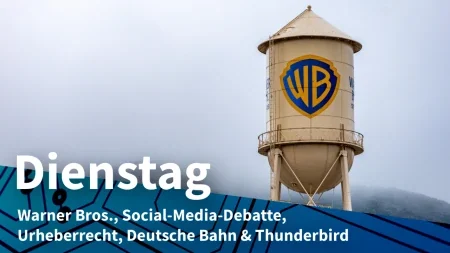 Dienstag: US-Bundestaaten klagen gegen Fusion, Mindestalter für soziale Medien