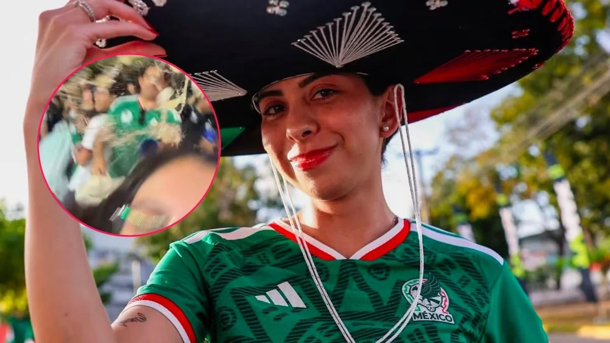 Identifican al aficionado que mojó con cerveza a Tere Fifas en el México vs Chequia y pide disculpas