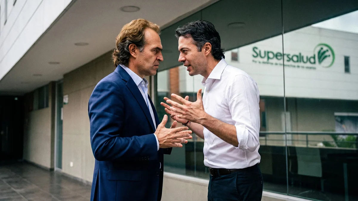 Pelea entre Daniel Quintero y ‘Fico’ Gutiérrez llegó a la justicia: Superintendencia de Salud denunció al alcalde de Medellín por supuesta obstrucción