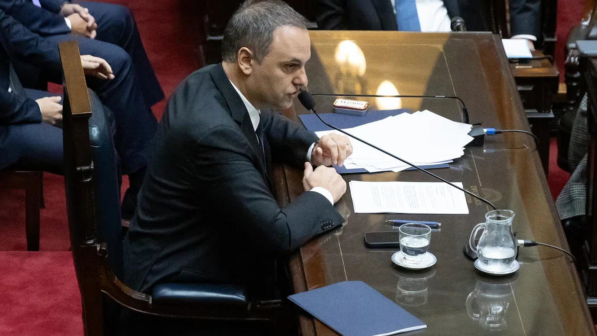 Sorpresiva decisión: Adorni canceló el informe de gestión que iba a dar el 2 de julio en el Senado