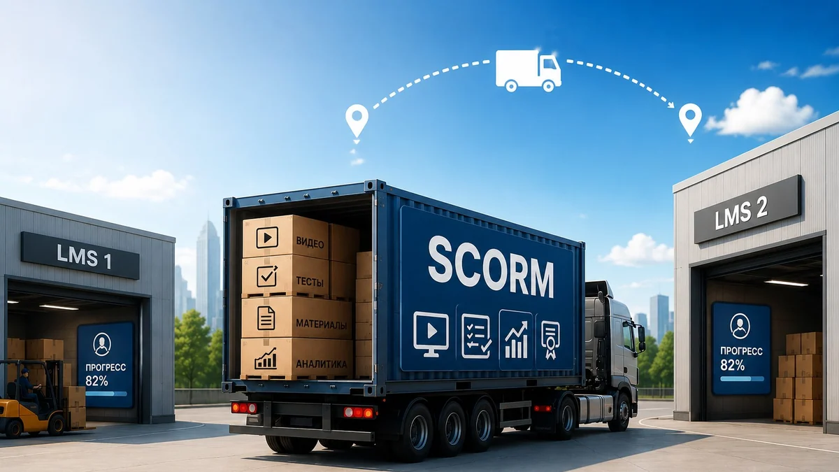 Как без проблем переносить курсы между платформами? Обзор формата SCORM