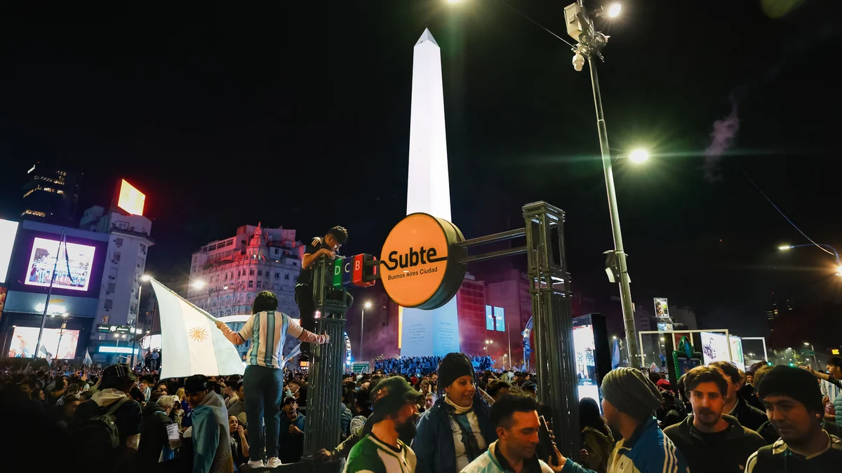 Cuáles serán las calles que estarán cortadas en la Ciudad de Buenos Aires por la final entre Argentina y España