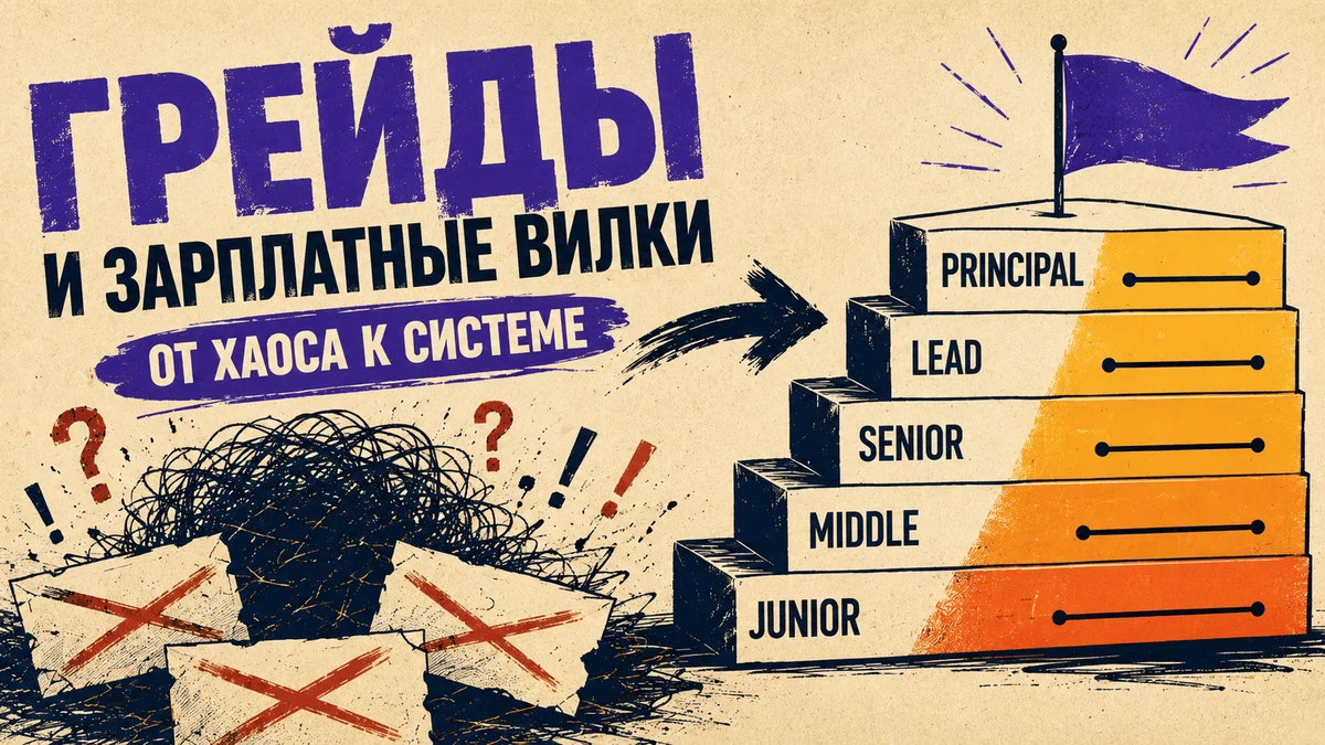 Как HRBP в IT построить систему грейдов и зарплатных вилок: пошаговый гайд