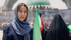 in Tehran as mourners gather for former supreme leader's funeral