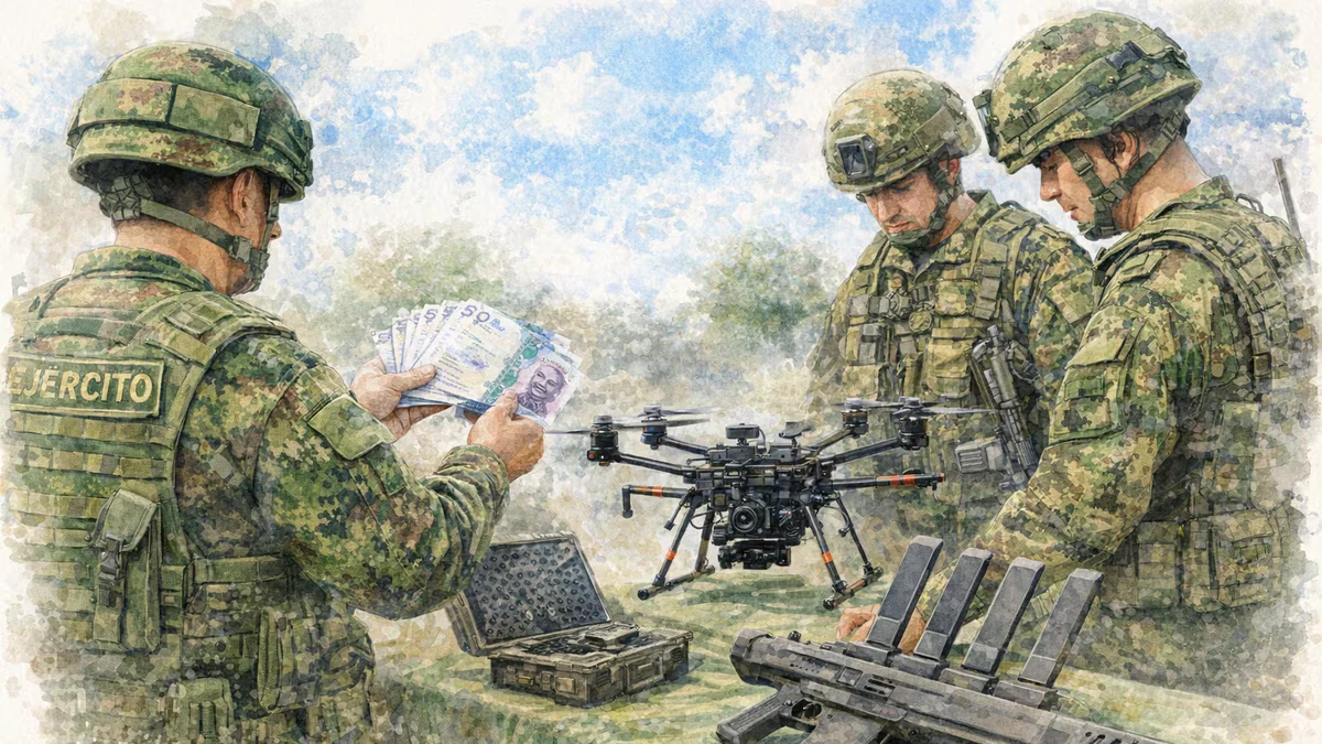 Militares denunciaron que les tocó hacer “vaca” para comprar drones con fines institucionales: “Las limitaciones de presupuesto”