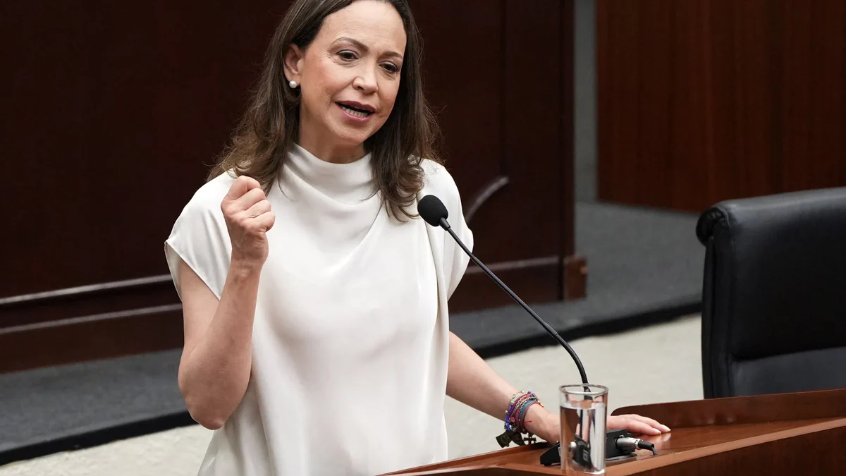 María Corina Machado reafirmó su promesa de volver a Venezuela: “Mi lugar está allá”