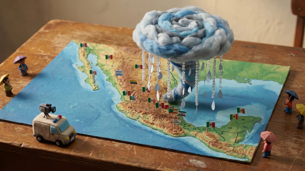 Circulaciones ciclónicas provocarán lluvias muy fuertes en 25 estados: el clima en México hoy 1 de julio